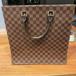 Louis Vuitton Sac Plat Tote Bag - slightly used